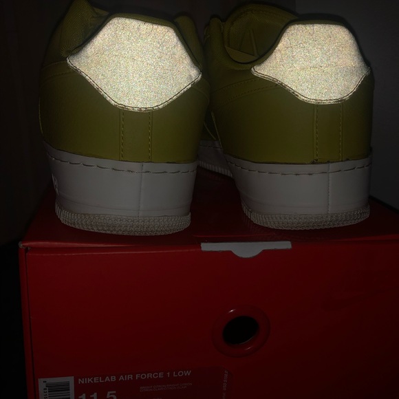 Nike AF1 citron - Picture 7 of 9